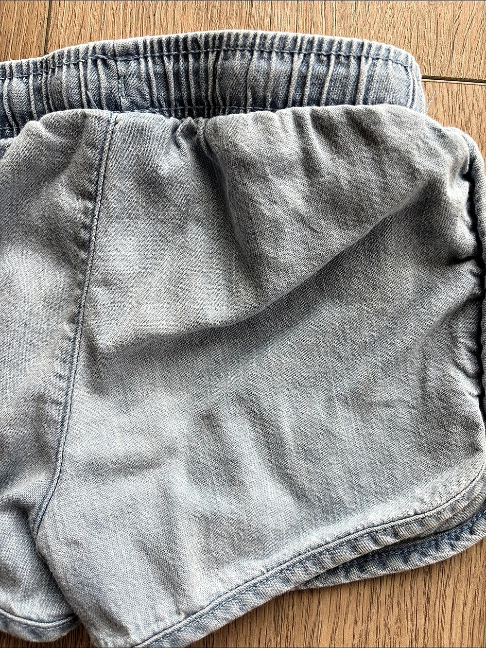 Blue Drawstring Shorts - Picture 5 of 6